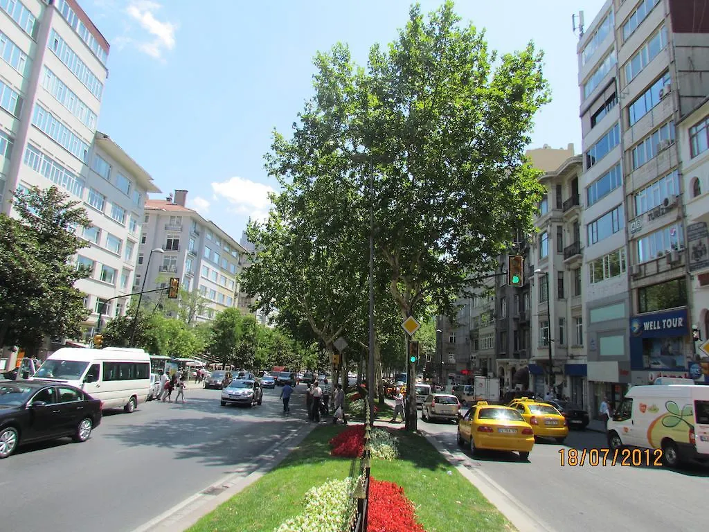 Taksim Apart Harbiye Istanbul Lägenhet